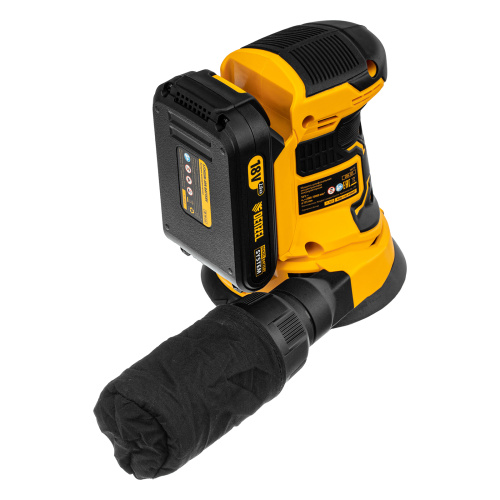 Машина шлифовальная эксцентриковая аккумуляторная COS-125, 18В Li-Ion Denzel по ценам производителя в Воронеже с доставкой по всей России