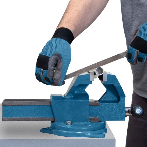 Тиски слесарные, 125 мм, поворотные (Глазов) по ценам производителя в Воронеже с доставкой по всей России