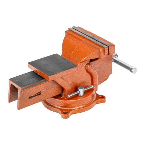 Тиски слесарные, 150 мм, поворотные, с наковальней Sparta по ценам производителя в Воронеже с доставкой по всей России