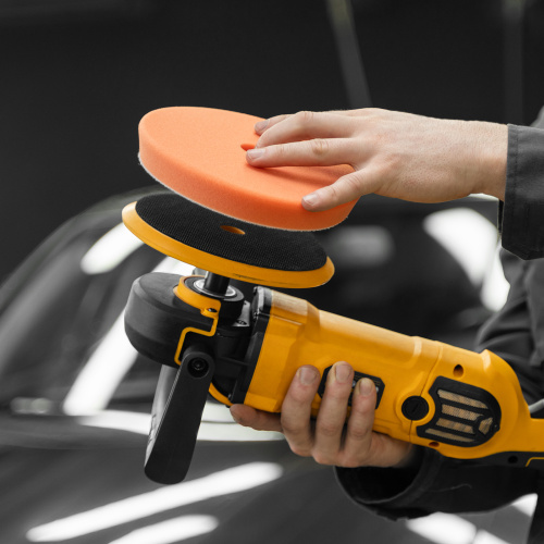 Машина полировальная CP-180, 1400 Вт, 180 мм, 0-3000 об/мин Denzel по ценам производителя в Воронеже с доставкой по всей России