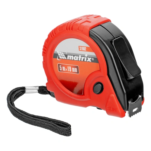 Рулетка Rubber,5 м х 19 мм,обрезиненный корпус Matrix по ценам производителя в Воронеже с доставкой по всей России