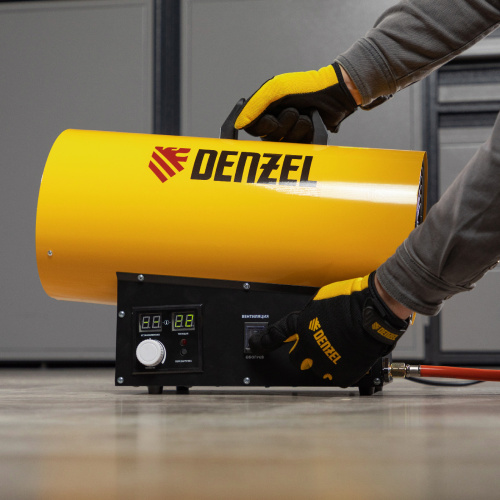 Газовая тепловая пушка GHG-15i, 15 кВт, цифровой термостат, пропан-бутан Denzel по ценам производителя в Воронеже с доставкой по всей России