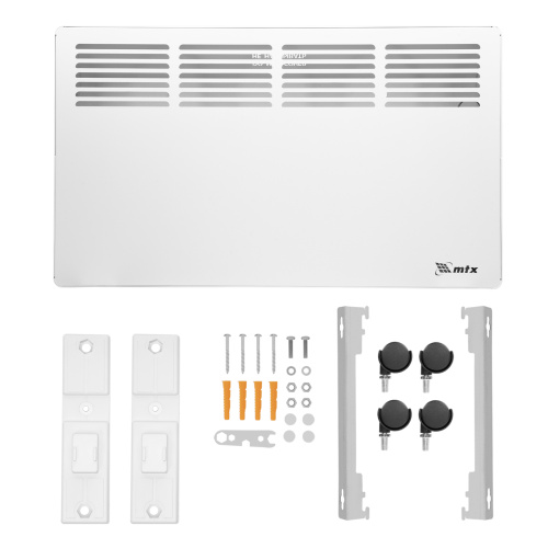 Конвектор электрический КМ-1500.2, 230 В, 1500 Вт, X-образный нагреватель, колеса, термостат MTX по ценам производителя в Воронеже с доставкой по всей России