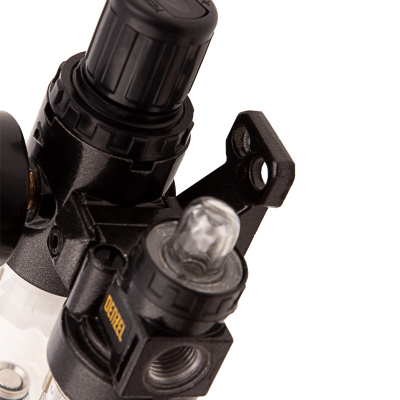 Блок подготовки воздуха регулятор-фильтр-лубрикатор FLR1500, 10 бар, 1500 л/мин, 1/4" Denzel по ценам производителя в Воронеже с доставкой по всей России