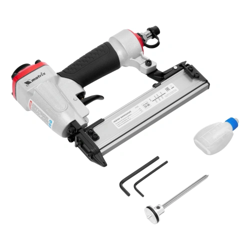 Нейлер финишный, шпилькозабивной пистолет, пневматический, гвоздь 23GA D 0.64 мм  длина 10-30 мм Matrix по ценам производителя в Воронеже с доставкой по всей России