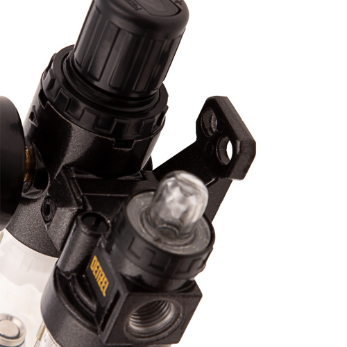 Блок подготовки воздуха регулятор-фильтр-лубрикатор FLR1500, 10 бар, 1500 л/мин, 1/4" Denzel по ценам производителя в Воронеже с доставкой по всей России