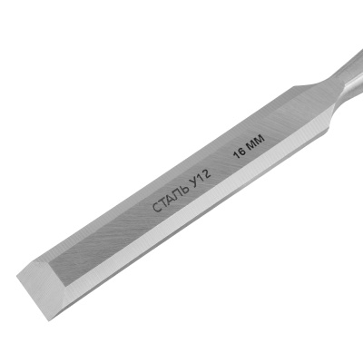 Долото-стамеска, 16 мм, двухкомпонентная рукоятка Сибртех по ценам производителя в Воронеже с доставкой по всей России