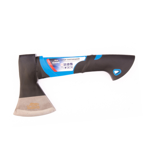 Топор плотницкий, 450 гр, двухкомпонентная обрезиненная рукоятка Барс по ценам производителя в Воронеже с доставкой по всей России