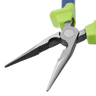 Длинногубцы прямые, 180 мм, двухкомпонентные рукоятки Сибртех по ценам производителя в Воронеже с доставкой по всей России