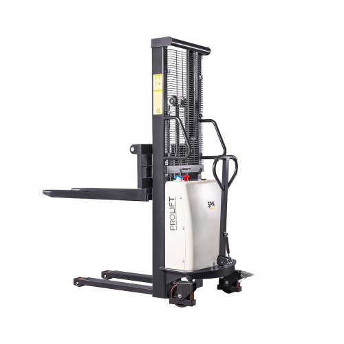 Электрический штабелер PROLIFT M2 SPN 1016 с раздвижными вилами по ценам производителя в Воронеже с доставкой по всей России