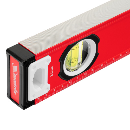 Уровень алюминиевый, фрезерованный, 3 глазка, рукоятки, 2000 мм Matrix по ценам производителя в Воронеже с доставкой по всей России