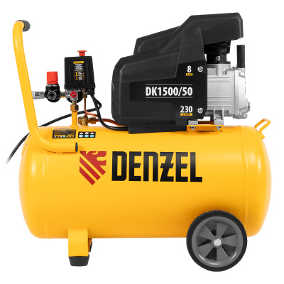 Компрессор воздушный DK1500/50, Х-PRO 1.5 кВт, 230 л/мин, 50 л Denzel по ценам производителя в Воронеже с доставкой по всей России