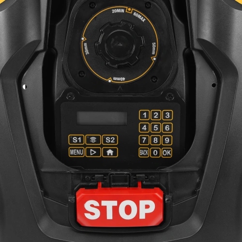 Робот-газонокосилка Grass Master 1000  1000м², 3Ач, 28V, LCD дисплей, Wi-Fi Denzel по ценам производителя в Воронеже с доставкой по всей России