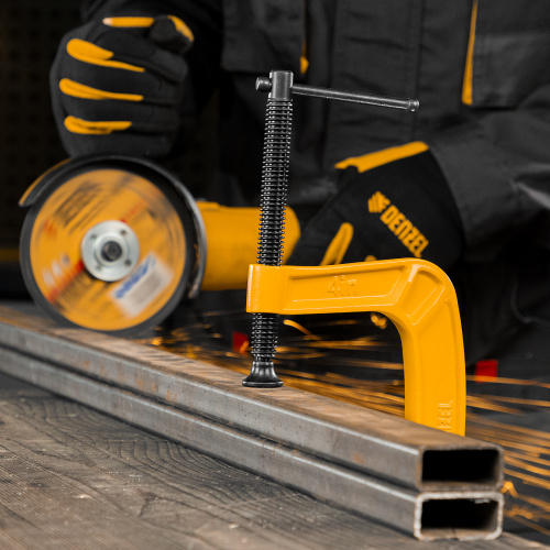 Струбцина G-образная, усиленная, 100 мм Denzel по ценам производителя в Воронеже с доставкой по всей России