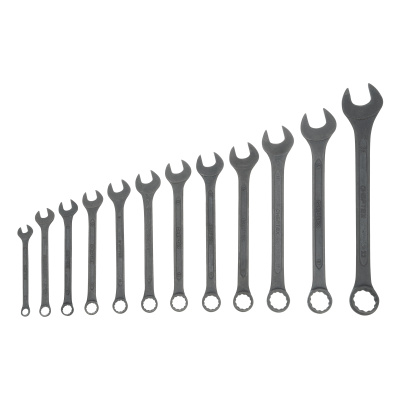 Набор ключей комбинированных, 6 - 22 мм, 12 шт., CrV, фосфатированные Сибртех по ценам производителя в Воронеже с доставкой по всей России