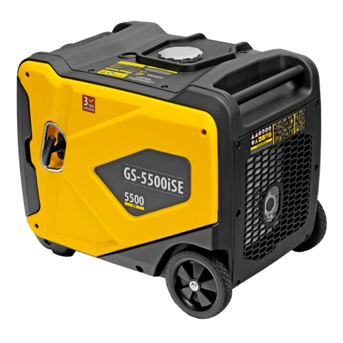 Генератор инверторный GS-5500iSE, 5,5 кВт, 230 В, закрытый корпус,электростартер Denzel по ценам производителя в Воронеже с доставкой по всей России