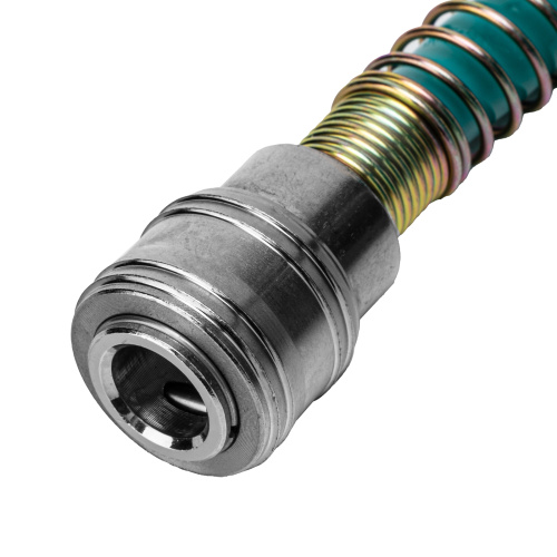 Полиуретановый спиральный шланг профессиональный BASF, 15 м, с быстросъемными соединением Stels по ценам производителя в Воронеже с доставкой по всей России