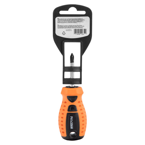 Отвертка "Point", PH1 х 38 мм, CS, двухкомпонентная рукоятка Sparta по ценам производителя в Воронеже с доставкой по всей России