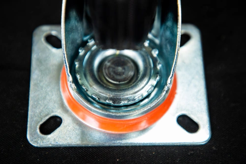 Колесо поворотное резина SRCLb 55 125 мм с тормозом (N) по ценам производителя в Воронеже с доставкой по всей России