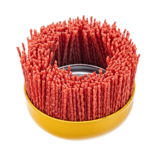 Щетка для УШМ, 75 мм, Чашка, нейлоновая щетина, М14 Denzel по ценам производителя в Воронеже с доставкой по всей России