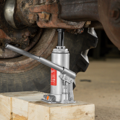 Домкрат гидравлический бутылочный, 8 т, h подъема 230-457 мм Matrix по ценам производителя в Воронеже с доставкой по всей России