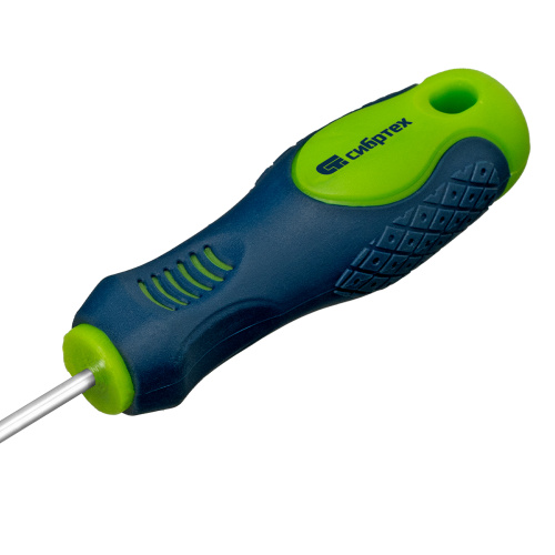 Отвертка, PH0 х 100 мм, CrV, двухкомпонентная рукоятка Сибртех по ценам производителя в Воронеже с доставкой по всей России