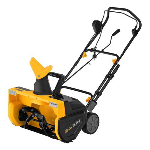 Электрическая снегоуборочная машина ESB-560-M, 2,5 кВт, металлический шнек, LED фара Denzel по ценам производителя в Воронеже с доставкой по всей России