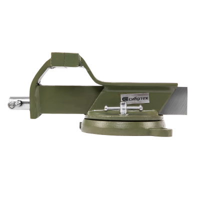 Тиски слесарные, 100 мм, стальные, поворотные Сибртех по ценам производителя в Воронеже с доставкой по всей России