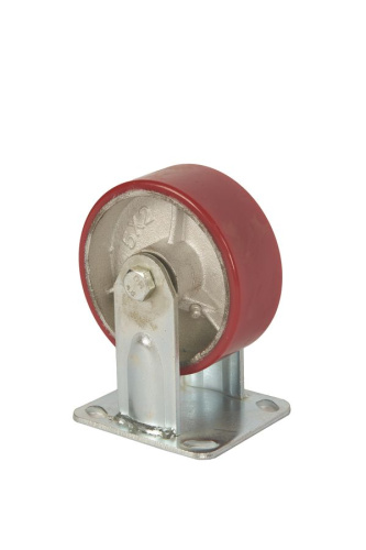 Колесо большегрузное неповоротное FCp 54 125 мм полиуретановое (N) по ценам производителя в Воронеже с доставкой по всей России