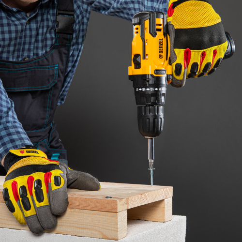 Дрель-шуруповерт аккумуляторная CDL-12CB, Li-Ion, 12 В, 1 акк. Denzel по ценам производителя в Воронеже с доставкой по всей России