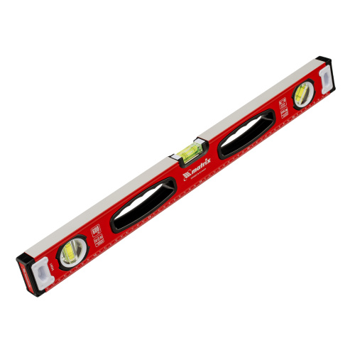 Уровень алюминиевый, фрезерованный, 3 глазка, рукоятки, 600 мм Matrix по ценам производителя в Воронеже с доставкой по всей России