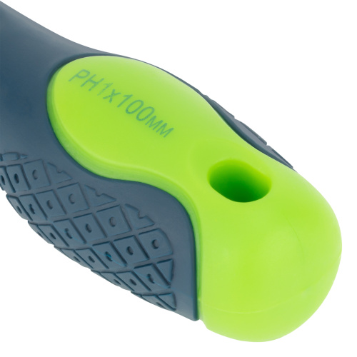 Отвертка, PH1 х 100 мм, CrV, двухкомпонентная рукоятка Сибртех по ценам производителя в Воронеже с доставкой по всей России