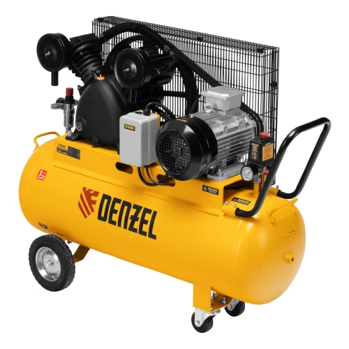 Компрессор воздушный рем. привод BCV 4000-T/100, 4,0 кВт, 100 литров, 690 л/мин Denzel по ценам производителя в Воронеже с доставкой по всей России