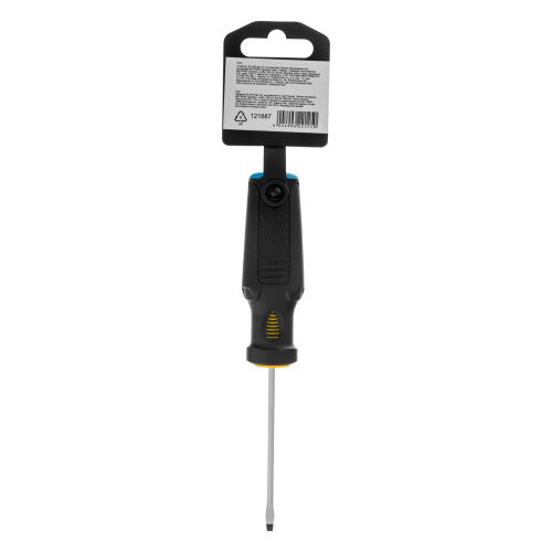 Отвертка, SL3х75 мм, S2, 3к рукоятка Denzel по ценам производителя в Воронеже с доставкой по всей России