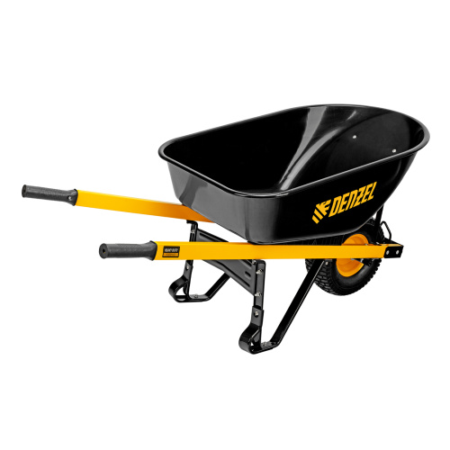 Тачка строительная, усиленная, объем 140 л, 230 кг, колесо 15х6.00-6 Denzel по ценам производителя в Воронеже с доставкой по всей России