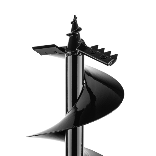 Шнек для грунта ER-200, диаметр 200 мм, длина 800 мм,соединение 20 мм, съемный нож Denzel по ценам производителя в Воронеже с доставкой по всей России