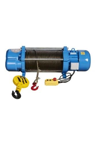 Лебедка электрическая 1000/2000кг 100/50м с канатом 380В TOR KCD по ценам производителя в Воронеже с доставкой по всей России