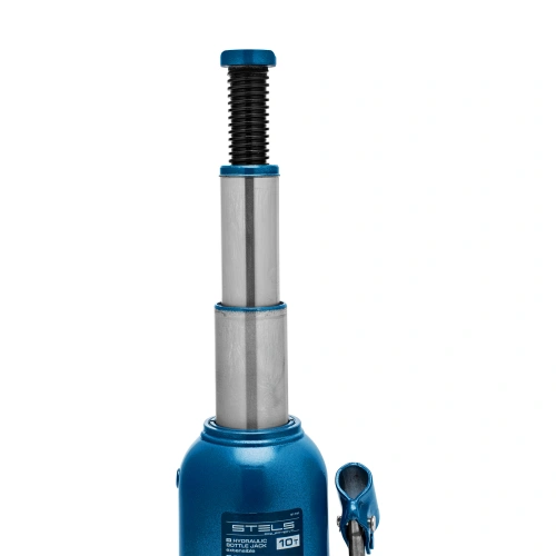 Домкрат гидравлический бутылочный телескопический, 10 т, подъем 180-430 мм Stels по ценам производителя в Воронеже с доставкой по всей России