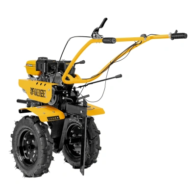 Мотоблок DPT-370S, 7 л.с., ремен.сцеп, фрез 3х4, ШОМ, передачи 3В/1Н Denzel по ценам производителя в Воронеже с доставкой по всей России