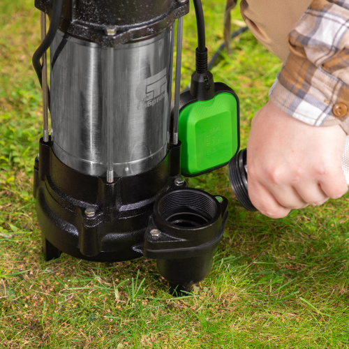 Фекальный насос СФН450, 450 Вт, напор 15 м, 21000 л/ч Сибртех по ценам производителя в Воронеже с доставкой по всей России