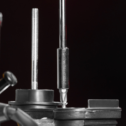 Отвертка с Т-образной эргономичной ручкой и набором бит, 11 шт, CrV Matrix по ценам производителя в Воронеже с доставкой по всей России