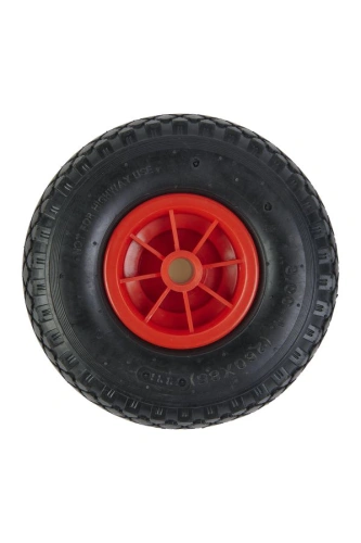 Колесо пневматическое резиновое 260 мм PR1805-2 (красное) по ценам производителя в Воронеже с доставкой по всей России