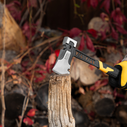 Топор цельнокованый 600 г, двухкомпонентная обрезиненная рукоятка Denzel по ценам производителя в Воронеже с доставкой по всей России