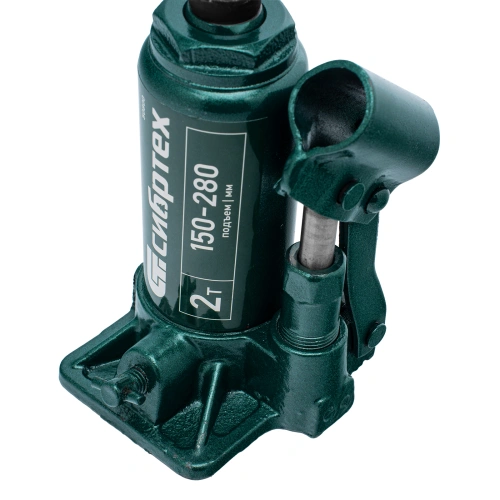 Домкрат гидравлический бутылочный, 2 т, 150-280 мм, в пласт. кейсе Сибртех по ценам производителя в Воронеже с доставкой по всей России