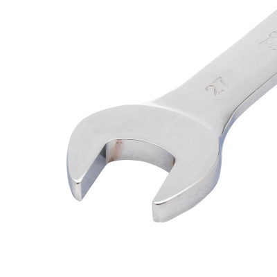 Ключ комбинированный трещоточный, 27 мм, CrV, шарнирный, зеркальный хром Matrix по ценам производителя в Воронеже с доставкой по всей России