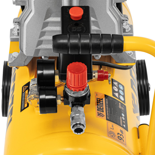 Компрессор воздушный DC1500/24, прямой привод, 1.5 кВт, 24 литра, 220 л/мин Denzel по ценам производителя в Воронеже с доставкой по всей России