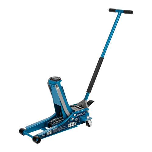 Домкрат гидравлический подкатной 3 т, быстрый подъем, Low profile quick lift, 75-505 мм, профессиональный STELS по ценам производителя в Воронеже с доставкой по всей России