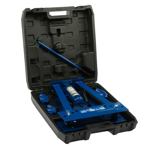 Трубогиб гидравлический, 8 т, в комплекте с башмаками 1/2-1, пластиковый кейс, Stels по ценам производителя в Воронеже с доставкой по всей России