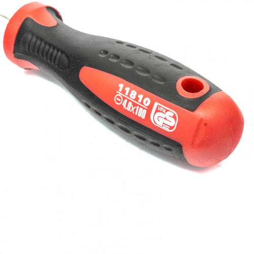 Отвертка Profi, SL4 х 100 мм, S2, двухкомпонентная рукоятка Matrix по ценам производителя в Воронеже с доставкой по всей России