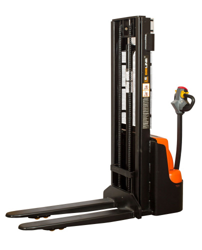 Штабелер электрический самоходный, поводковый 1,5 т - 3 м Вилы: 1150 , Гелевая АКБ, WS1530 SIBLINE по ценам производителя в Воронеже с доставкой по всей России